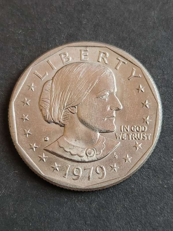 Susan B Anthony One Dollar 1979 - as per photograph
