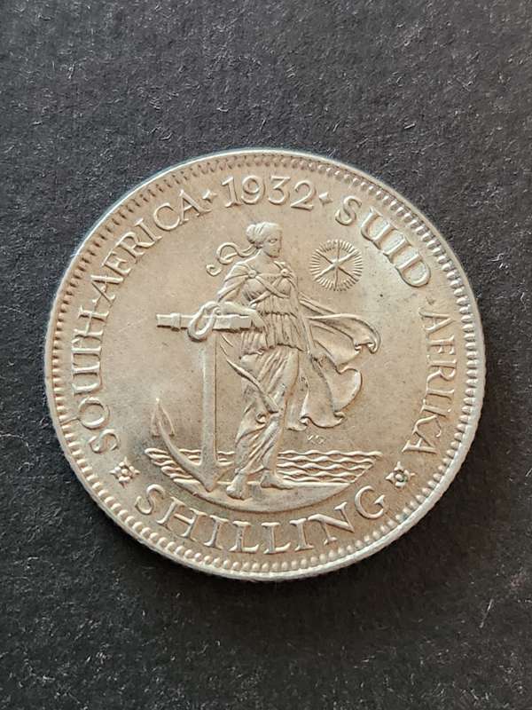 Union One Shilling 1932 (nice condition) - as per photograph