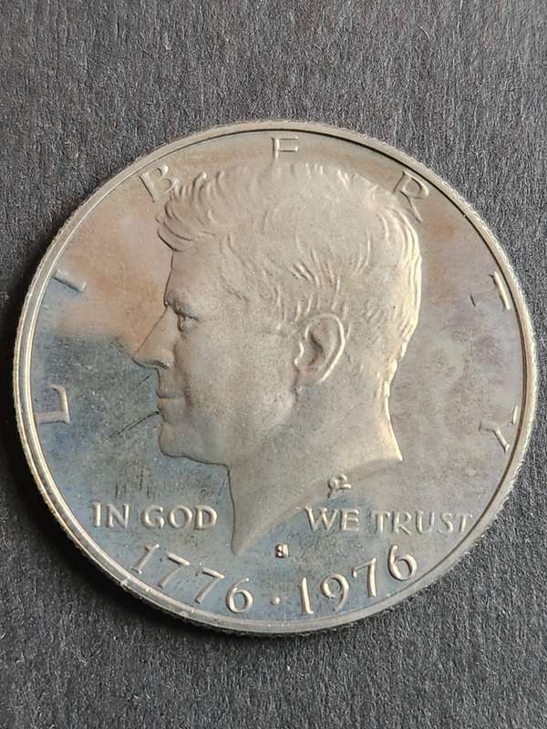 USA Kennedy Half Dollar 1976S Proof - as per photograph