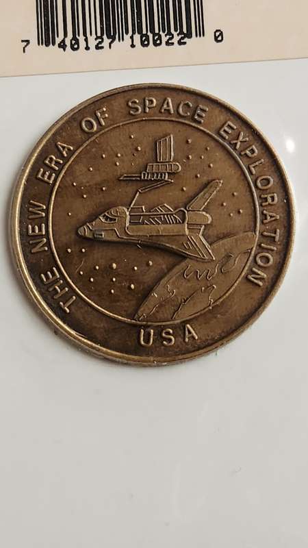 Shuttle Crew Emblem Collection Series Limited One Million each Sold Bronze - as per photograph