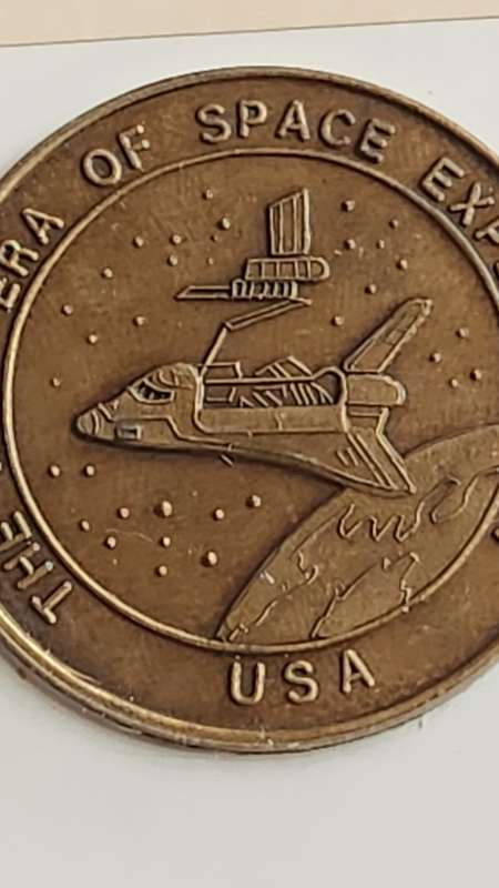 Shuttle Crew Emblem Collection Series Limited One Million each Sold Bronze - as per photograph