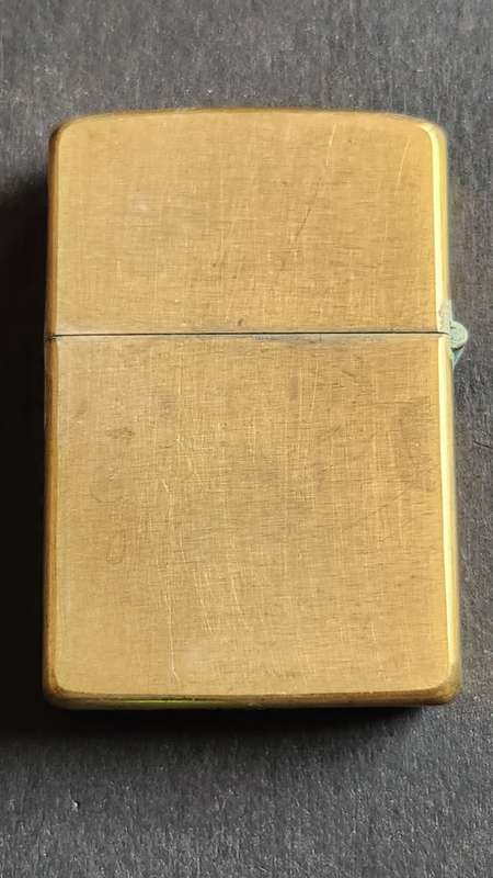 Vintage Solid Brass Zippo Lighter 1932-1984 - as per photograph