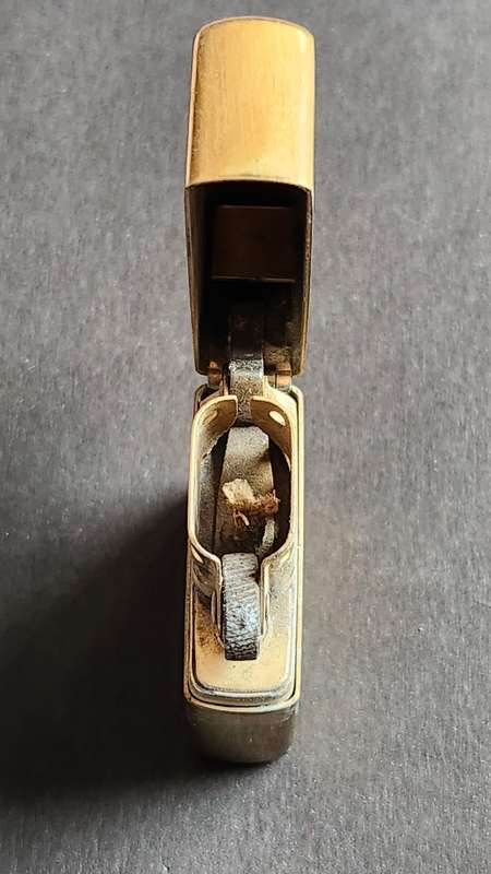 Vintage Solid Brass Zippo Lighter 1932-1984 - as per photograph
