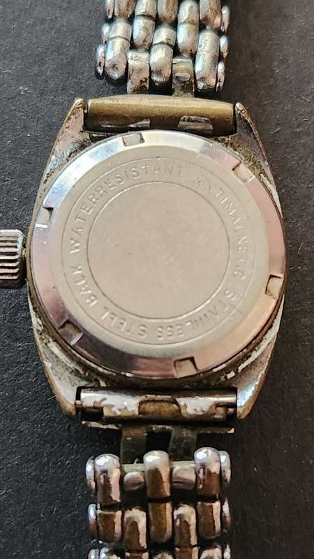 Vintage Ladies Jewelette 21 Jewels Shock Proof Antimagnectic Wrist Watch (not working) as per photo