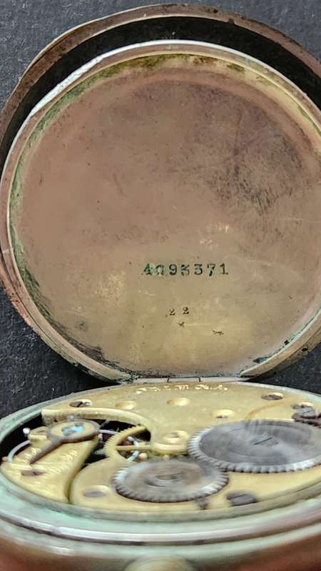 Vintage Omega Pocket Watch (not working) Missing glass and hands - as per photograph