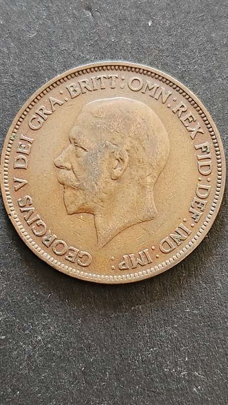 UK Penny 1936 - as per photograph