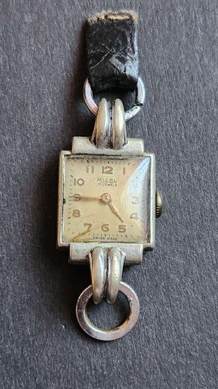 Vintage Ladies Mical 17 Jewels Swiss made Mechanical Watch (not working) - as per photograph