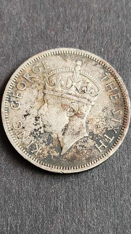 Southern Rhodesia 2 Shillings 1950 Filler Coin- as per photograph