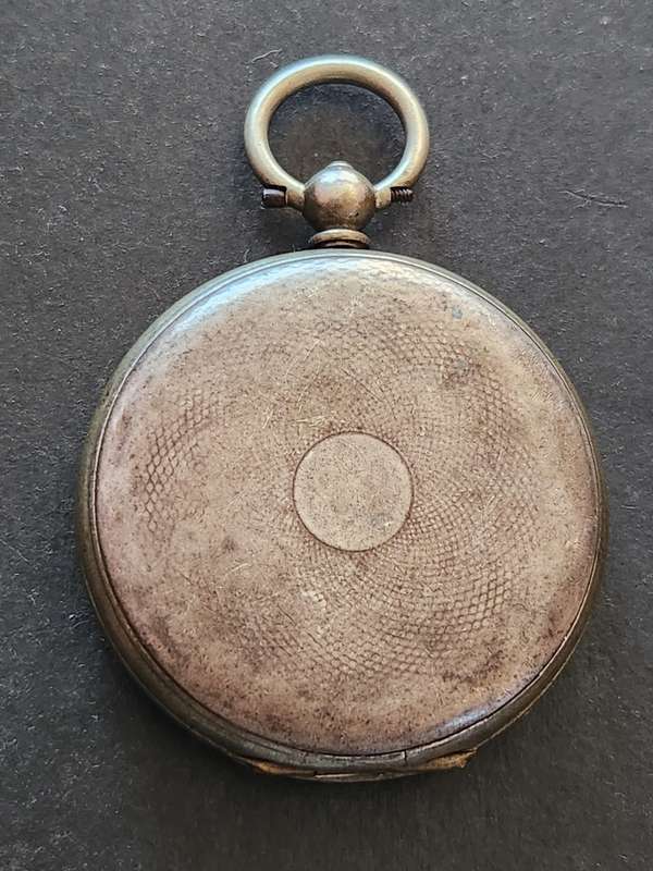 Vintage Men`s Pocket Watch (not working) 40mm x 40mm - as per photograph