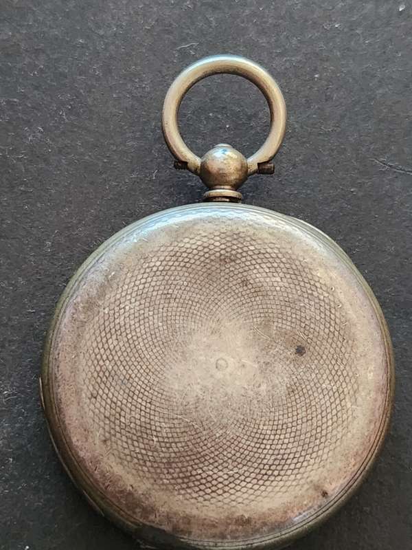 Vintage Men`s Pocket Watch (not working) 40mm x 40mm - as per photograph