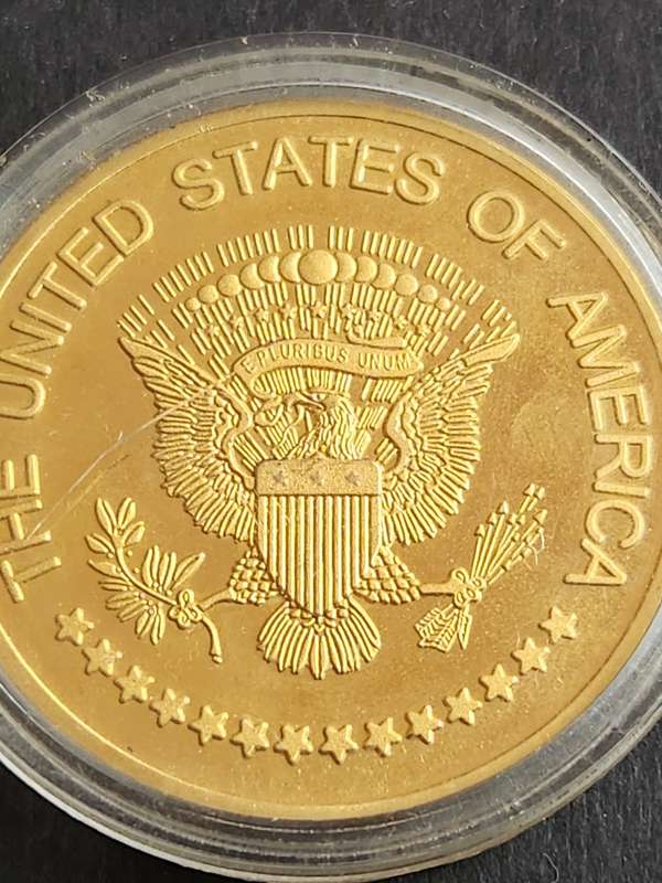 Washington Seal of the President Air Force One Washington DC Challenge Coin - as per photograph