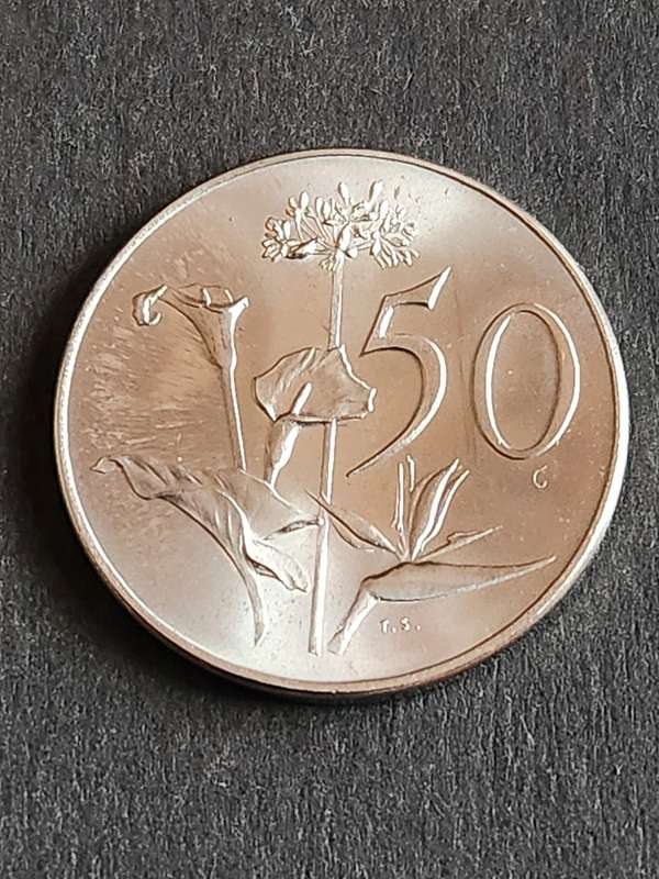 Republic 50 Cents 1965 Proof- as per photograph