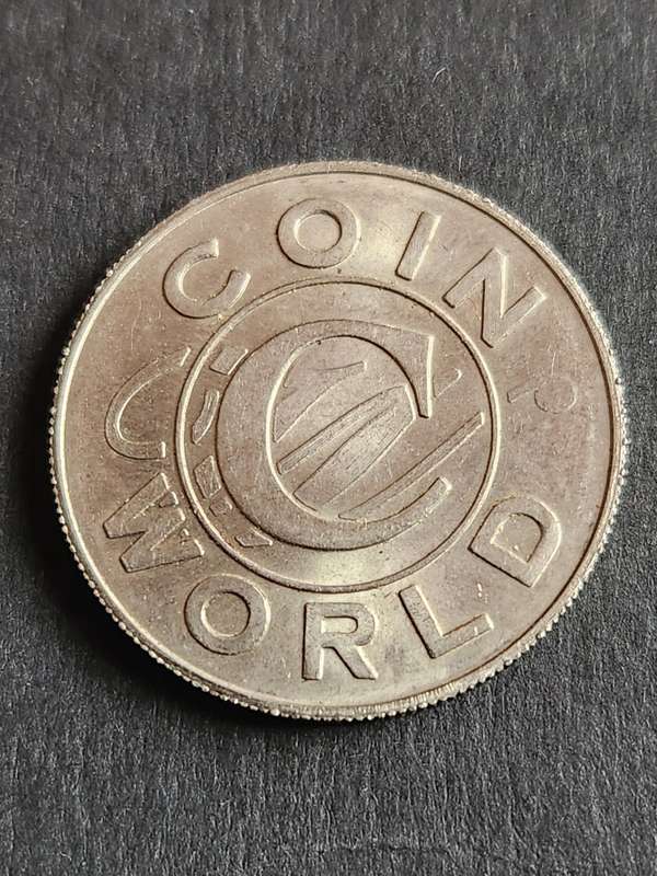 Coinworld (SAM) Token 1996 - as per photograph