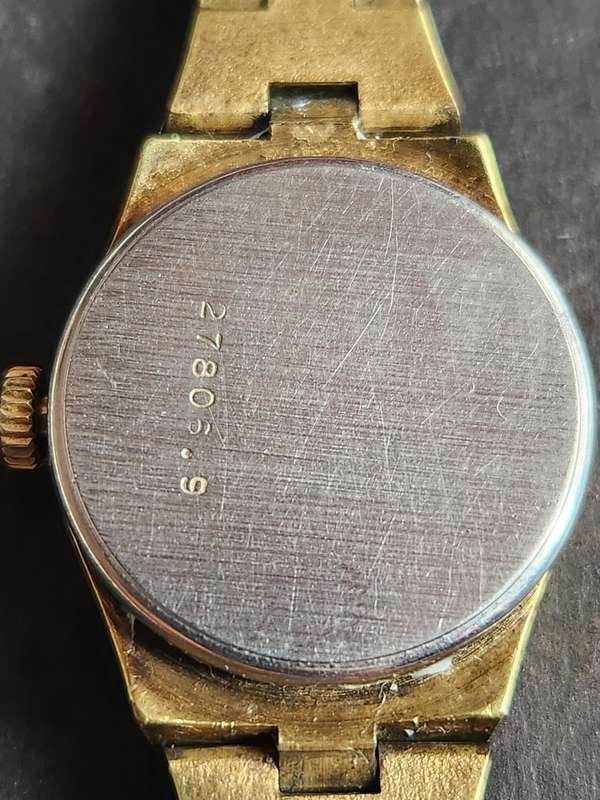 Vintage Ladies Delfin Edox Swiss made Mechanical Wrist Watch (not working) nice condition