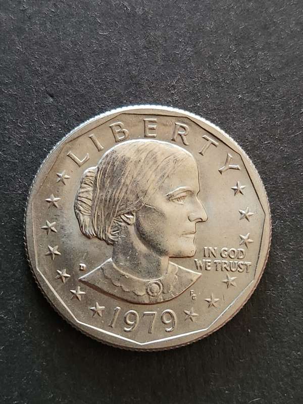 Susan B Anthony 1 Dollar 1979 - as per photograph