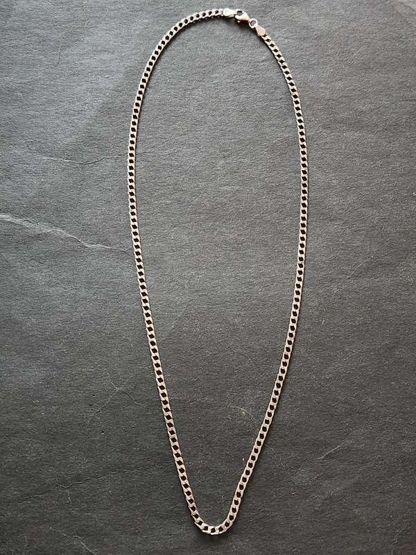 Sterling Silver Chain 8.1g Stamp .925 (500 mm)- as per photograph