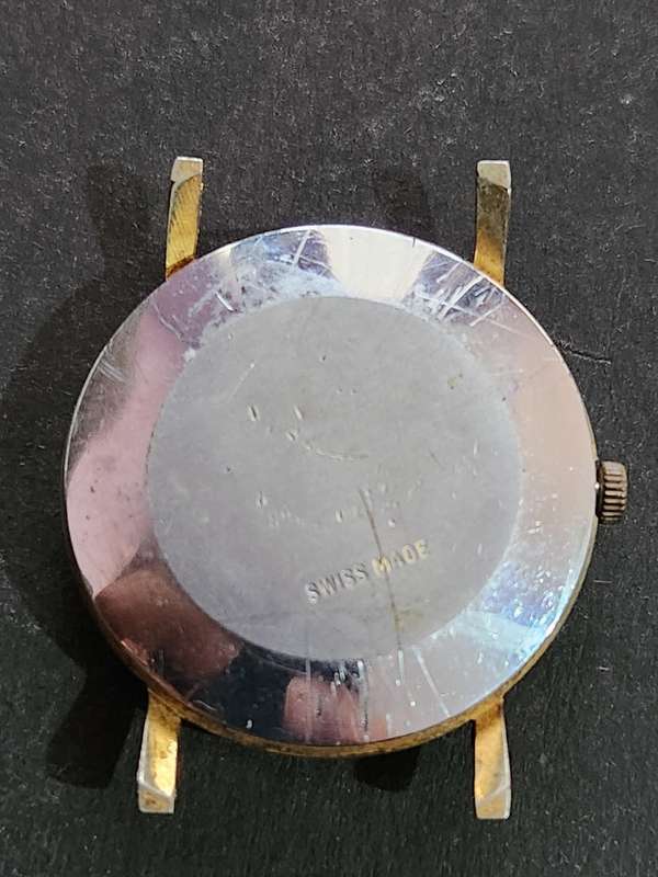 Vintage Sicura 17 Jewels Shock Protected Swiss made Men`s Wrist Watch (not working) - as per photo