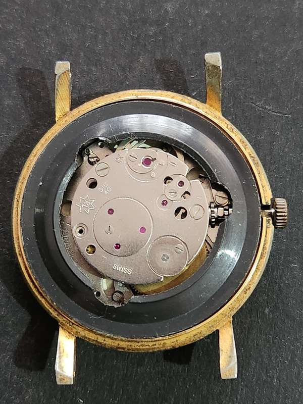 Vintage Sicura 17 Jewels Shock Protected Swiss made Men`s Wrist Watch (not working) - as per photo