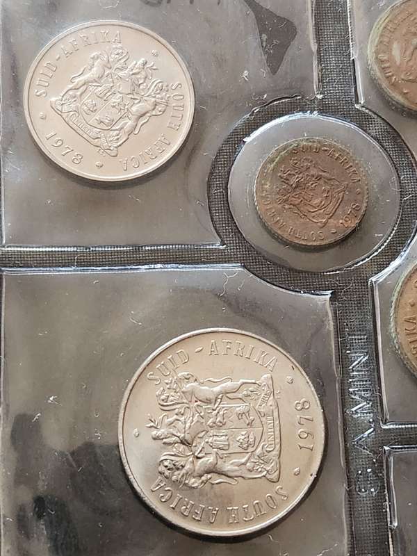 SA Mint Pack 1978 - as per photograph