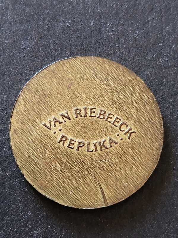 Van Riebeeck Coffee Token (Gold Moher East India Co.) - as per - as per photograph