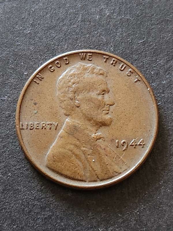 USA Steel One Cent 1944 - as per photograph