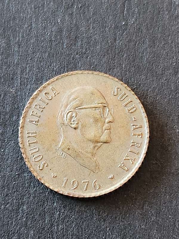 Republic 1/2 Cent 1976 Proof - as per photograph