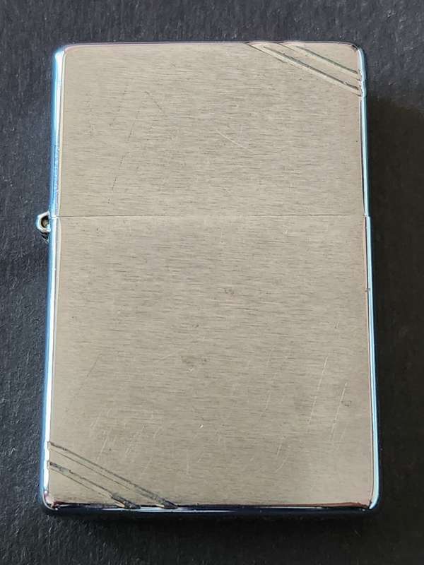 Vintage Zippo Lighter - made in USA (needs gas) - as per photograph