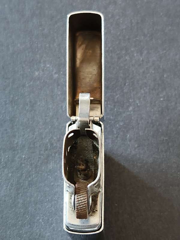 Vintage Zippo Lighter - made in USA (needs gas) - as per photograph