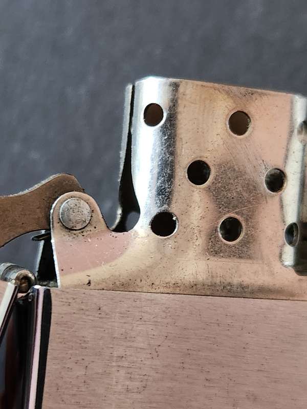Vintage Zippo Lighter - made in USA (needs gas) - as per photograph