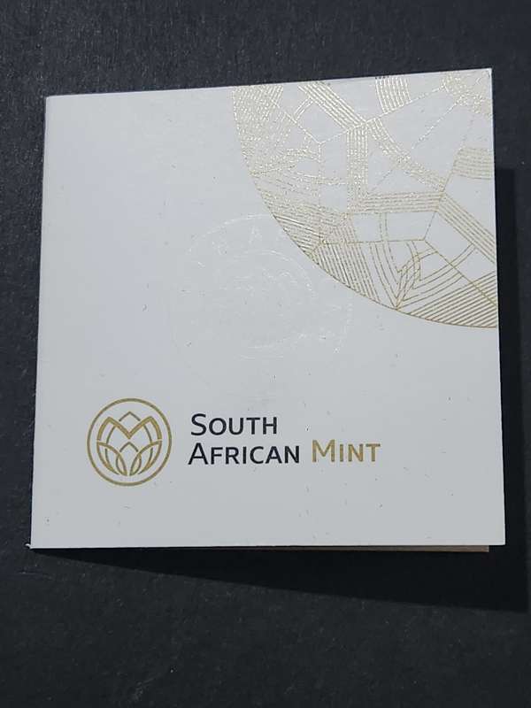 SA Mint 2018 2 1/2c Sterling Silver Tickey Proof Durban Privy Mint Mark no. 186 (1.414g)