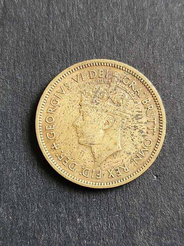 British West Africa One Shilling 1949 - as per photograph