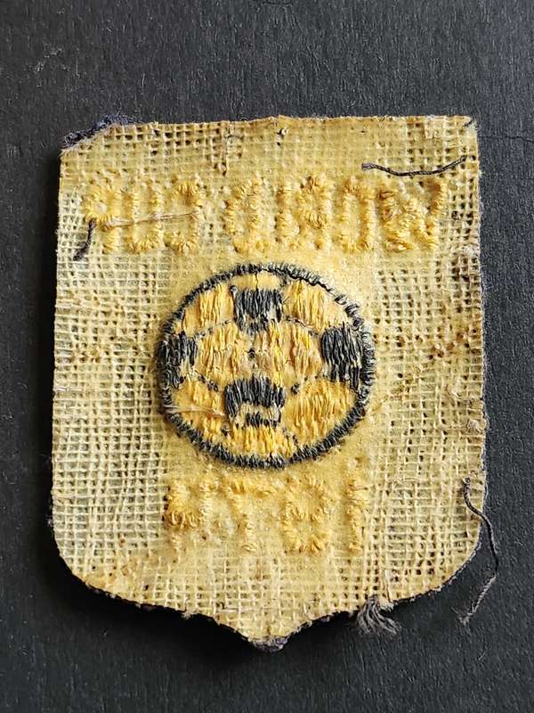 Soccer World Cup 1974 Cloth Badge- as per photograph