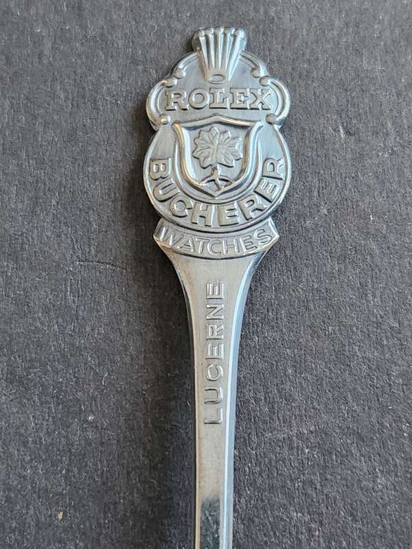 Rolex Spoon Lucerne Bucherer - as per photograph