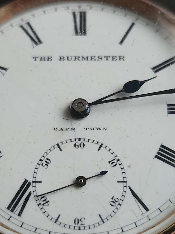 Vintage Gold Plated Star Pocket Watch case no. 103624, movement no. 49499 (not working)