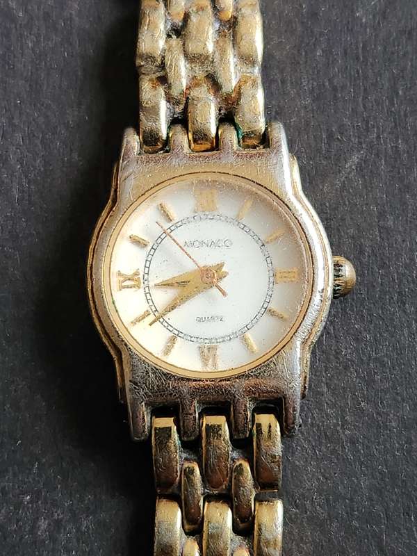 Ladies Monaco Quartz Watch (not working) - as per photograph