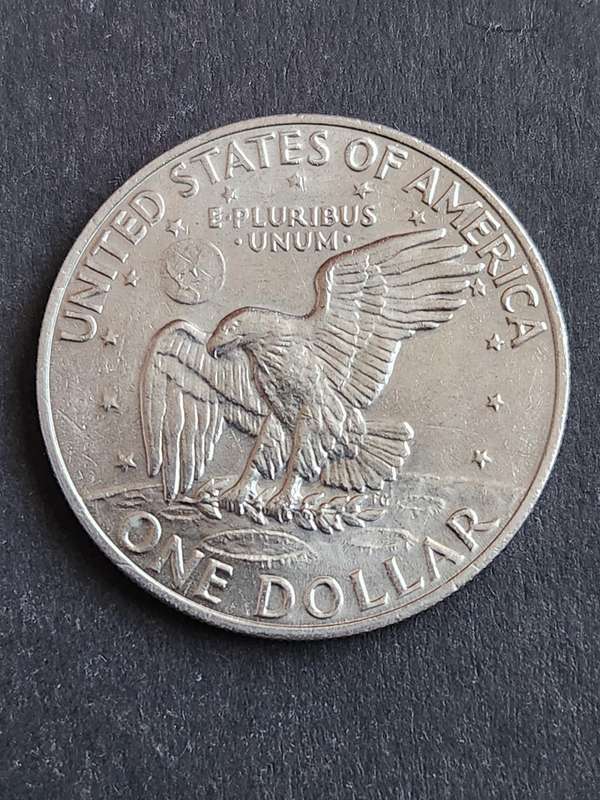 USA Eisenhower Dollar 1972 (nice condition) - as per photograph