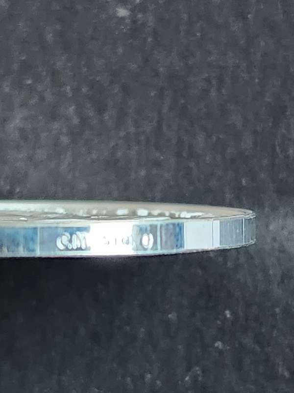 Sterling Silver Medallion to Commemorate her Majesty Queen Elizabeth the Queen Mother`s 80th Birthda
