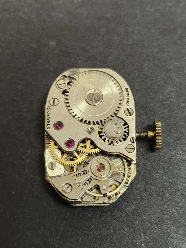 Vintage Ladies Vulcain Grand Prix no. 25514  20 Microns Gold Plated Wrist Watch (not working)