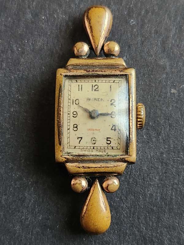 Vintage Ladies Buren Grand Prix Wrist Watch no. 125864 (not working) - As per photograph