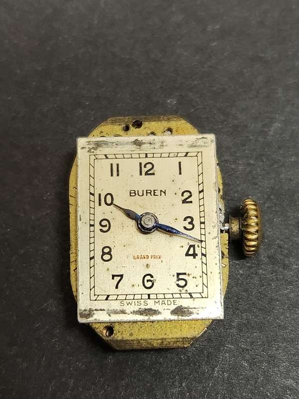 Vintage Ladies Buren Grand Prix Wrist Watch no. 125864 (not working) - As per photograph