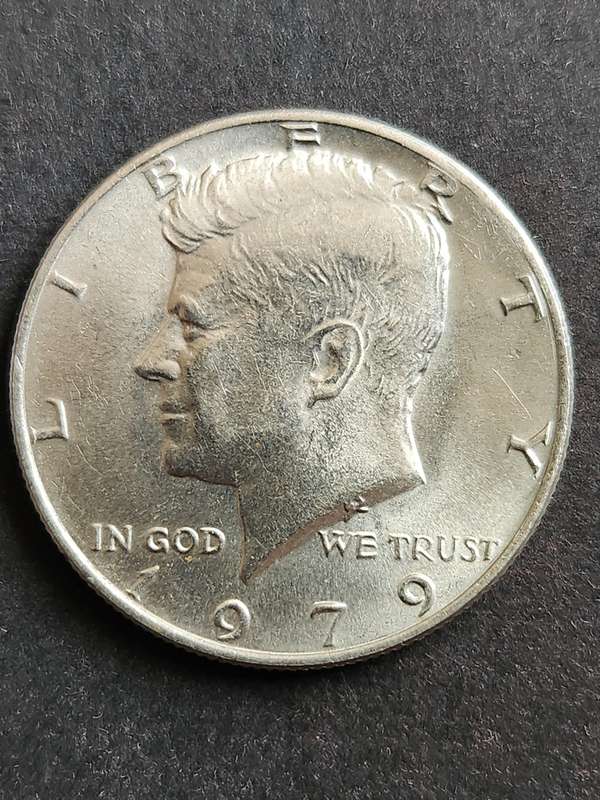 USA Kennedy 1/2 Dollar 1979 - as per photograph