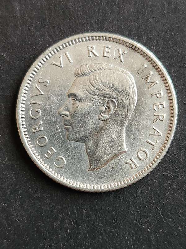 Union Shilling 1938 (nice condition) - as per photograph