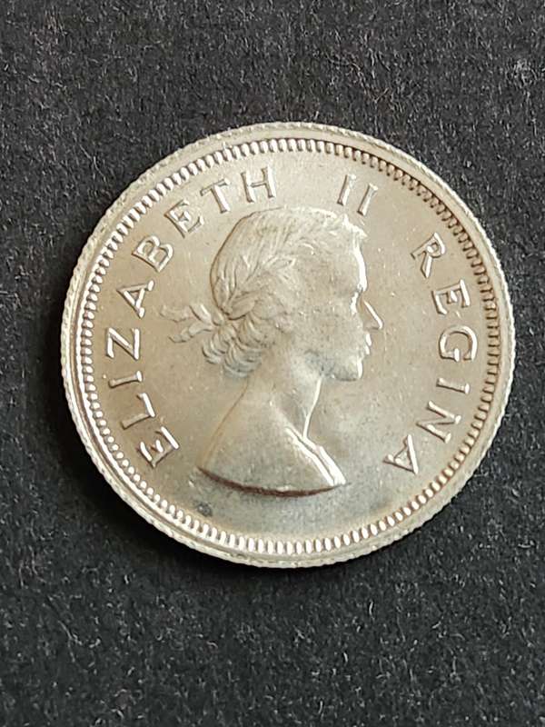 Union Sixpence 1960 UNC - as per photograph