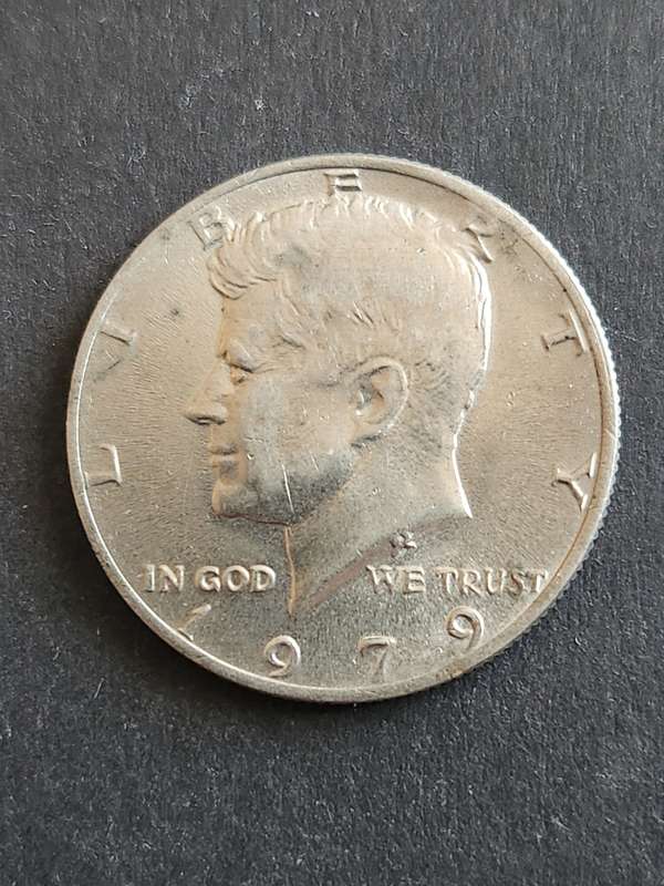 USA Kennedy 1/2 Dollar 1979 - as per photograph