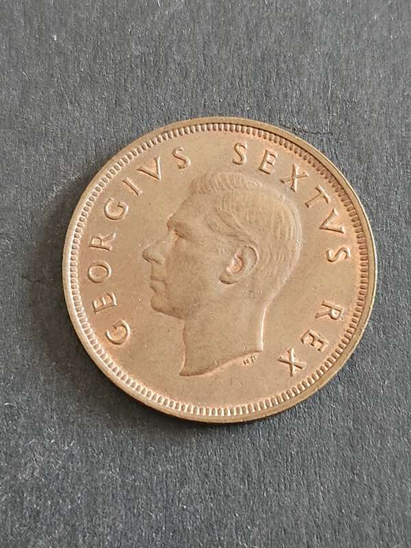 Union Penny 1952 EF+/UNC- as per photograph