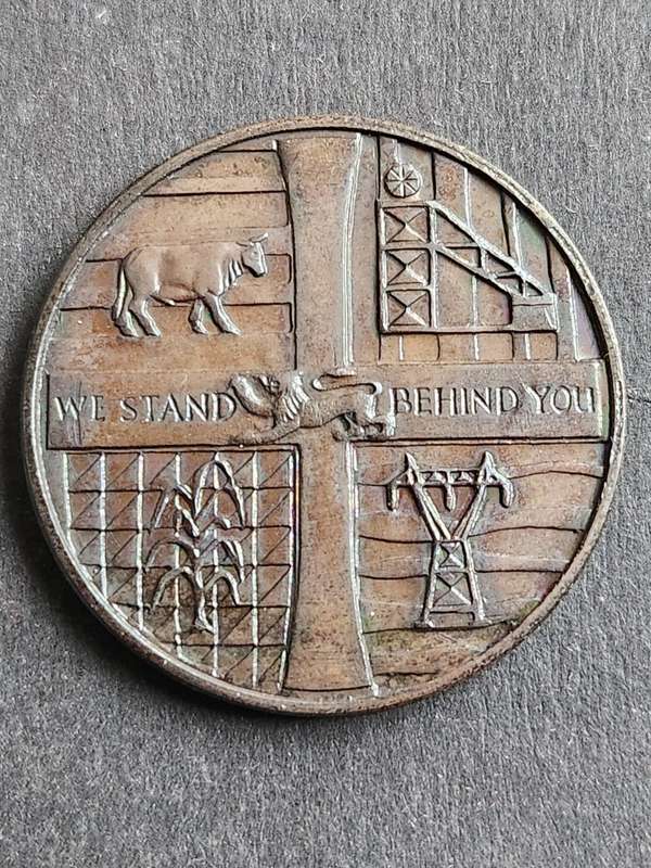 Rhodesian Independence Medal 11 November 1965 (Bronze) - as per photograph