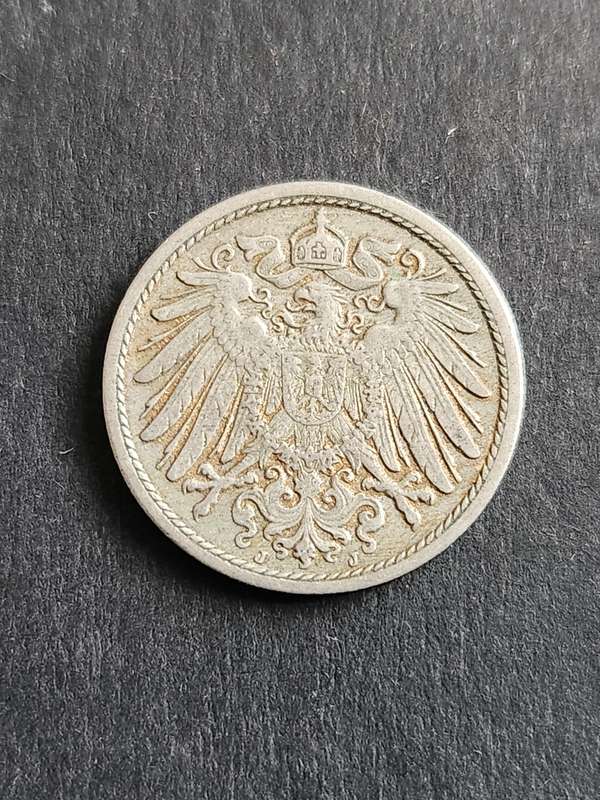 Deutsches Reich 10 Pfennig 1905 - as per photograph
