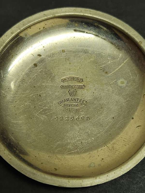 Vintage Pan American Philadelphia USA Pocket Watch (not working) for spares(screw back) original gl