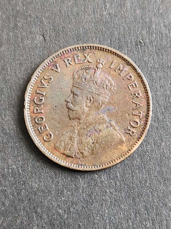 Union 1/2 Penny 1933 - as per photograph