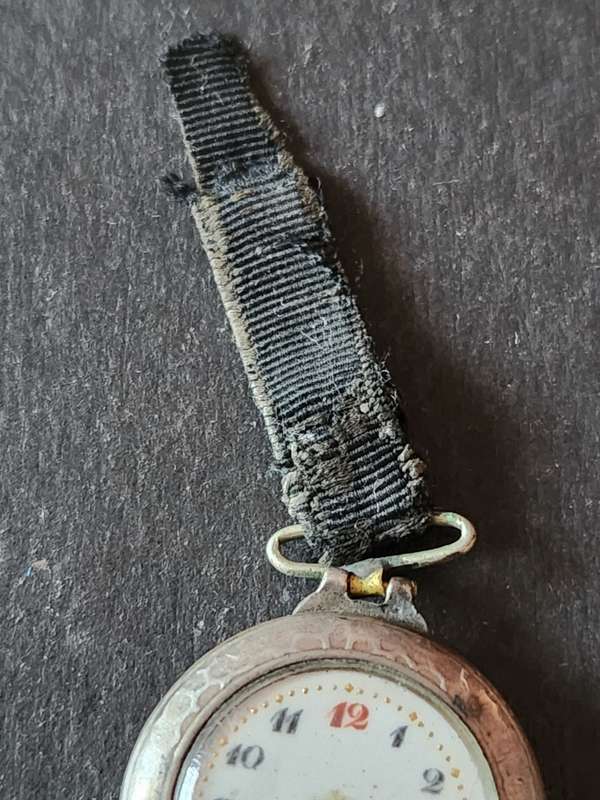 Vintage Ladies Silver Wrist Watch. 800 Silver - as per photograph